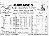 Final Gamages advert referring to the Comet 0.4 cc diesel—Aeromodeller, October 1948