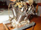 V-4 four-stroke model engine made by David Stanger in 1910
