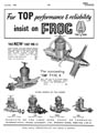 Final appearance of the FROG 500 in an IMA advertisement—Aeromodeller, October 1958