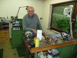 Benno in his workshop